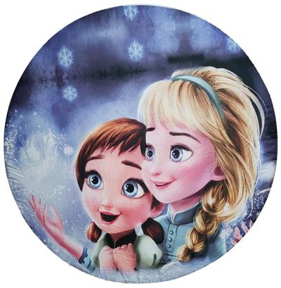 Painel Redondo Frozen - DecorFest