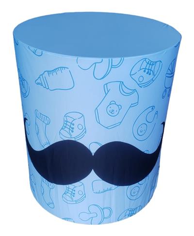 Capa de Mesa Cilindro G - Poderoso Chefinho - DecorFest