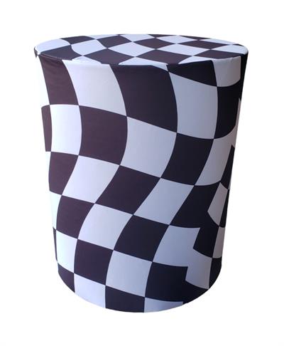 Capa de Mesa Cilindro M - Bandeira - Hotweels - DecorFest
