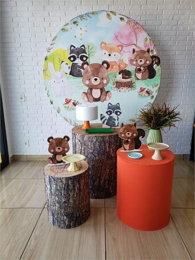 Kit Festa Facil P - Bosque Menino - DecorFest