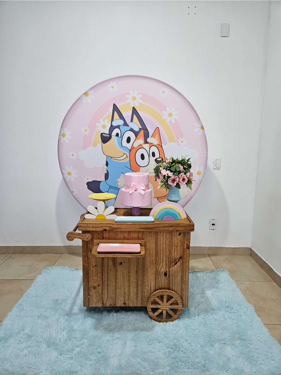 Kit Pocket Car - Bluey E Bingo  - DecorFest