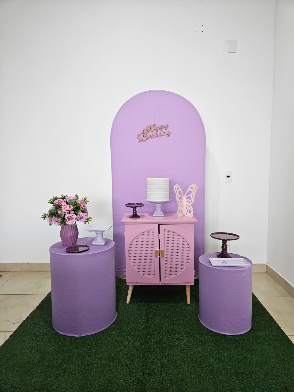 Kit Festa Facil P - Lilas - DecorFest