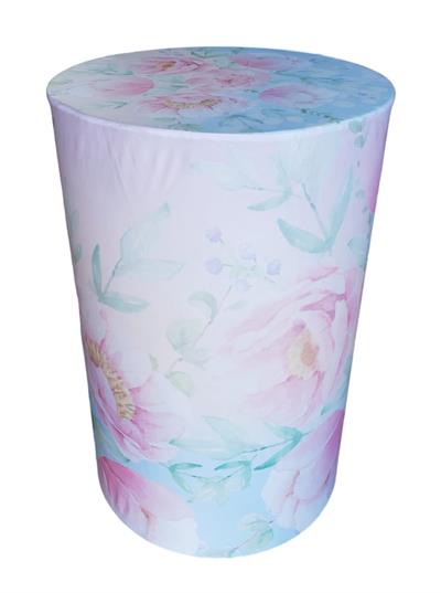 Capa de Mesa Cilindro G - Borboleta - DecorFest