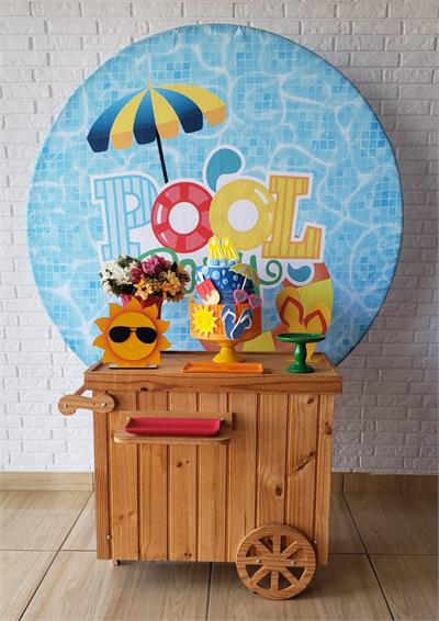 Kit Pocket Car - Pool Party - DecorFest