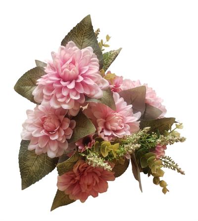 Buque de Crisantemo Rosa - DecorFest