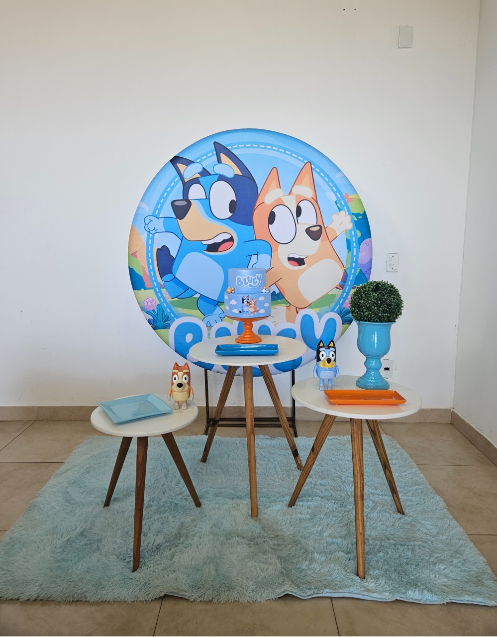 Kit Festa Facil - Bluey E Bingo - DecorFest