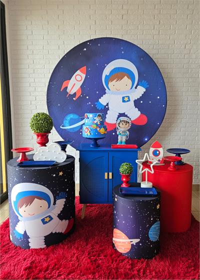 Kit Festa Facil M - Astronauta - DecorFest