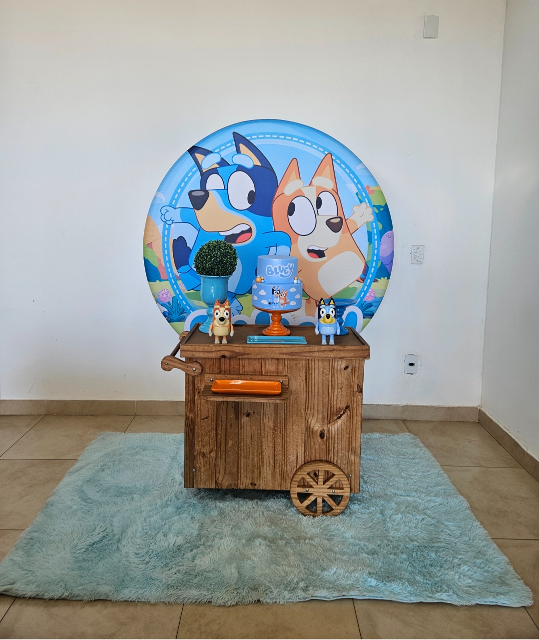 Kit Pocket Car - Bluey E Bingo - DecorFest