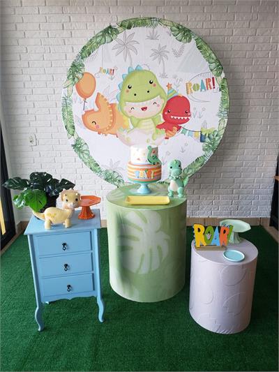 Kit Festa Fácil P - Dinossauro Baby - DecorFest