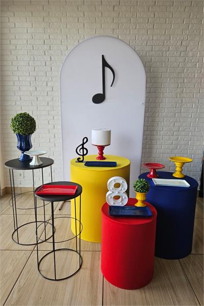 Kit Festa Facil M - Musical - DecorFest