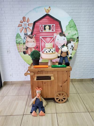 Kit Pocket Car - Fazendinha Menino - DecorFest