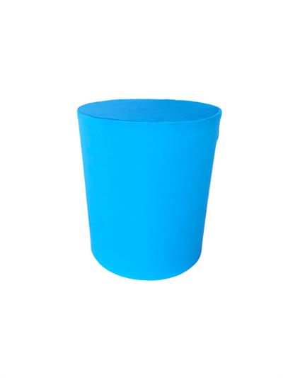 Capa de Mesa Cilindro G - Liso Azul Turquesa - DecorFest