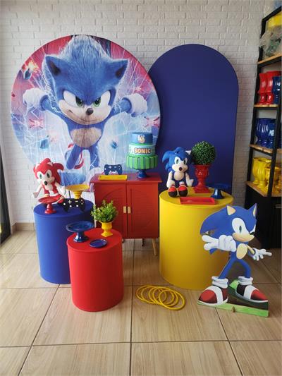 Kit Festa Facil G - Sonic - DecorFest