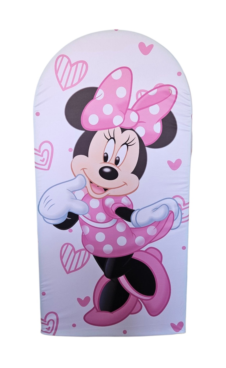 Painel Romano Minnie - DecorFest