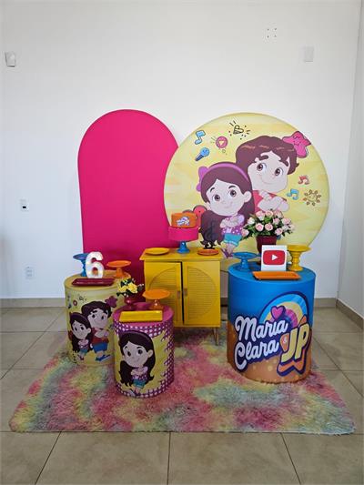 Kit Festa Facil G - Maria Clara E Jp - DecorFest