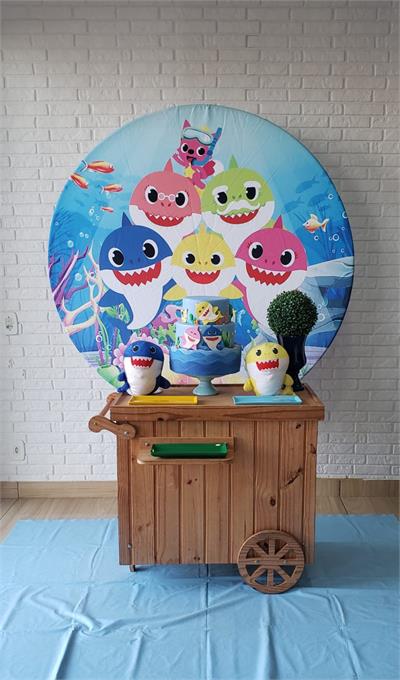 Kit Pocket Car - Baby Shark - DecorFest