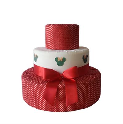 Bolo Minnie Vermelha - DecorFest