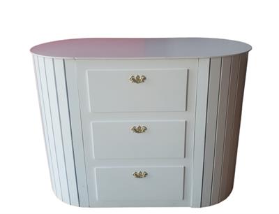 Mesa 3 Em 1 Desmontavel Mdf Branca - DecorFest