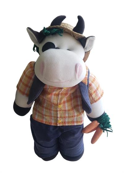 Boneco Boi Tecido - Fazendinha - DecorFest