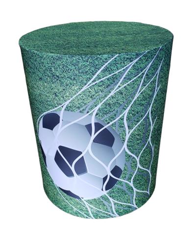 Capa de Mesa Cilindro M - Futebol - DecorFest