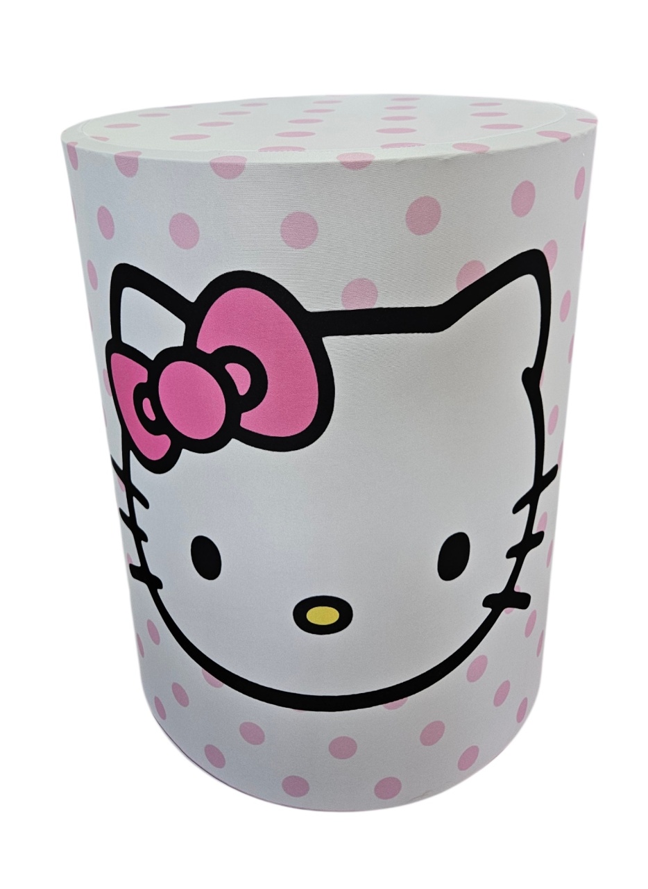 Capa Mesa Cilindro P - Hello Kitty  - DecorFest