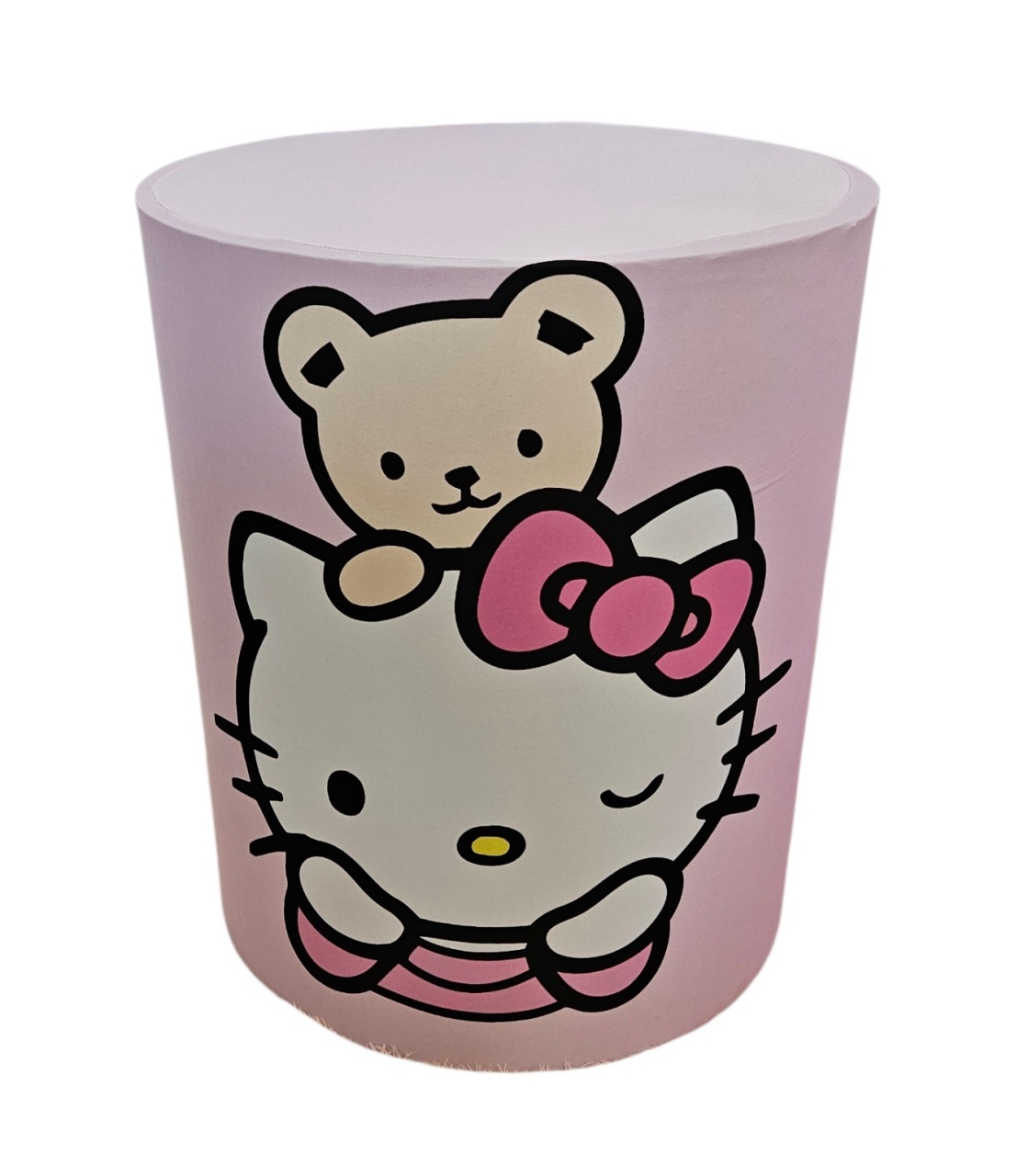 Capa Mesa Cilindro M - Hello Kitty  - DecorFest