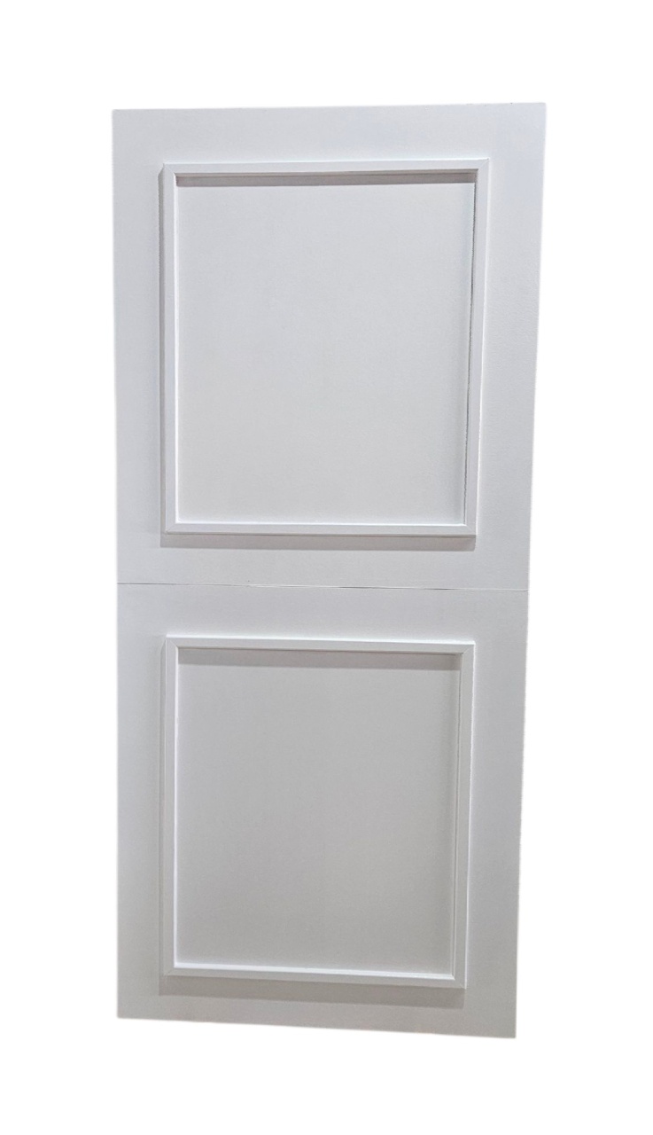 Painel Boiserie Branco - DecorFest