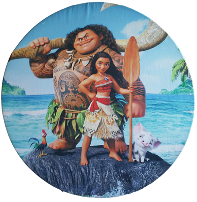 Painel Redondo Moana - DecorFest