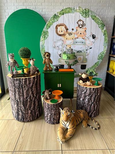 Kit Festa Facil G - Safari - DecorFest