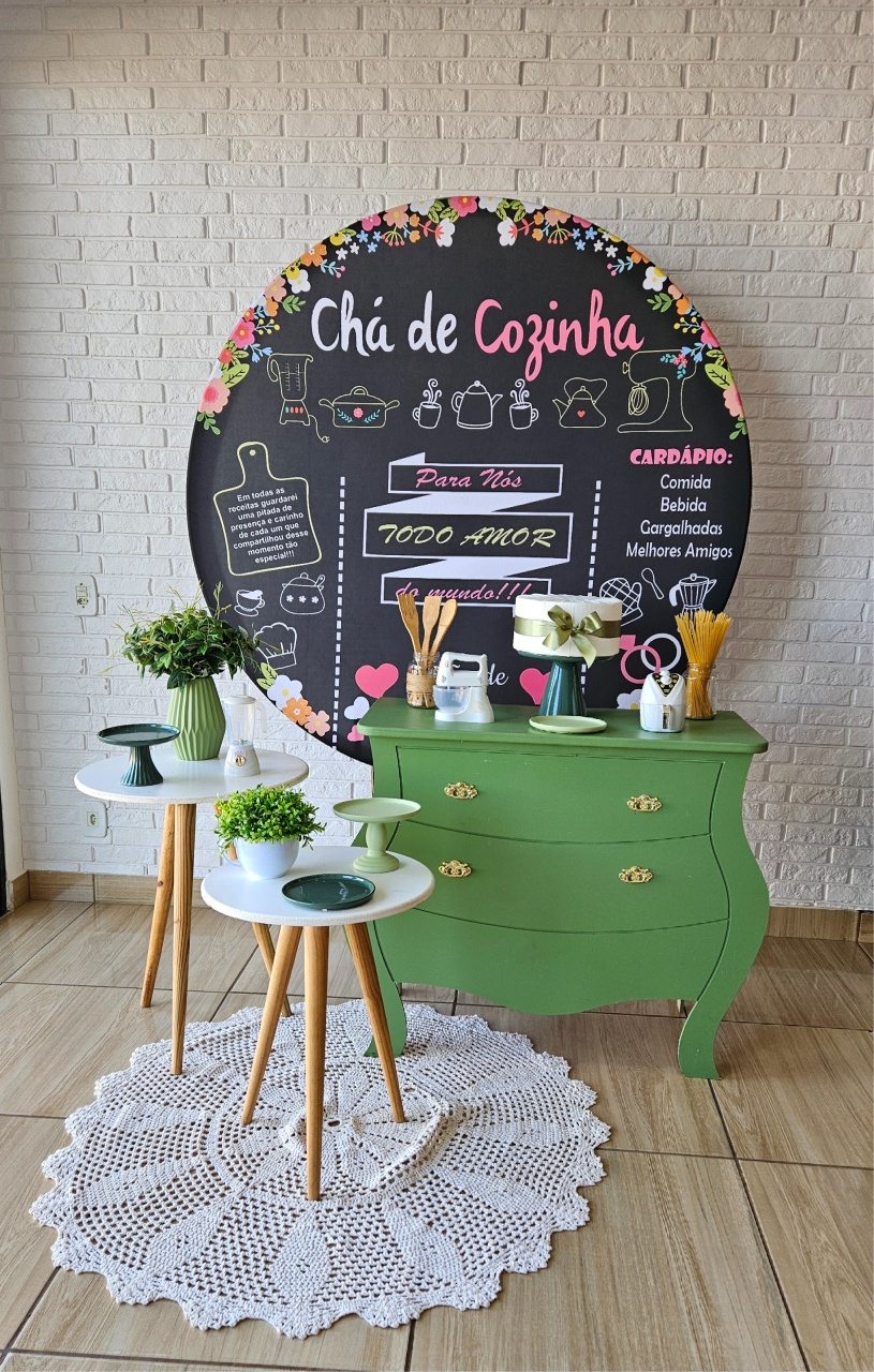 Kit Chá de Cozinha - Verde - DecorFest