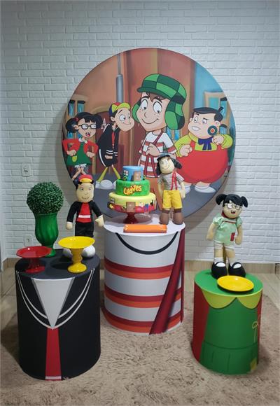 Kit Festa Facil P - Turma Do Chaves - DecorFest