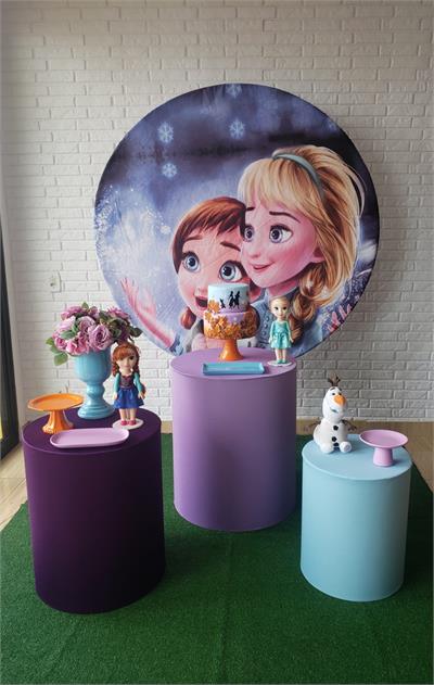 Kit Festa Facil P - Frozen - DecorFest