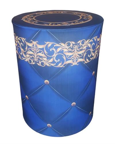 Capa de Mesa Cilindro M - Realeza - DecorFest