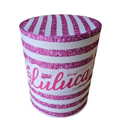 Capa de Mesa Cilindro P - Luluca - DecorFest