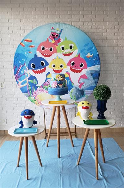 Kit Festa Facil - Baby Shark - DecorFest