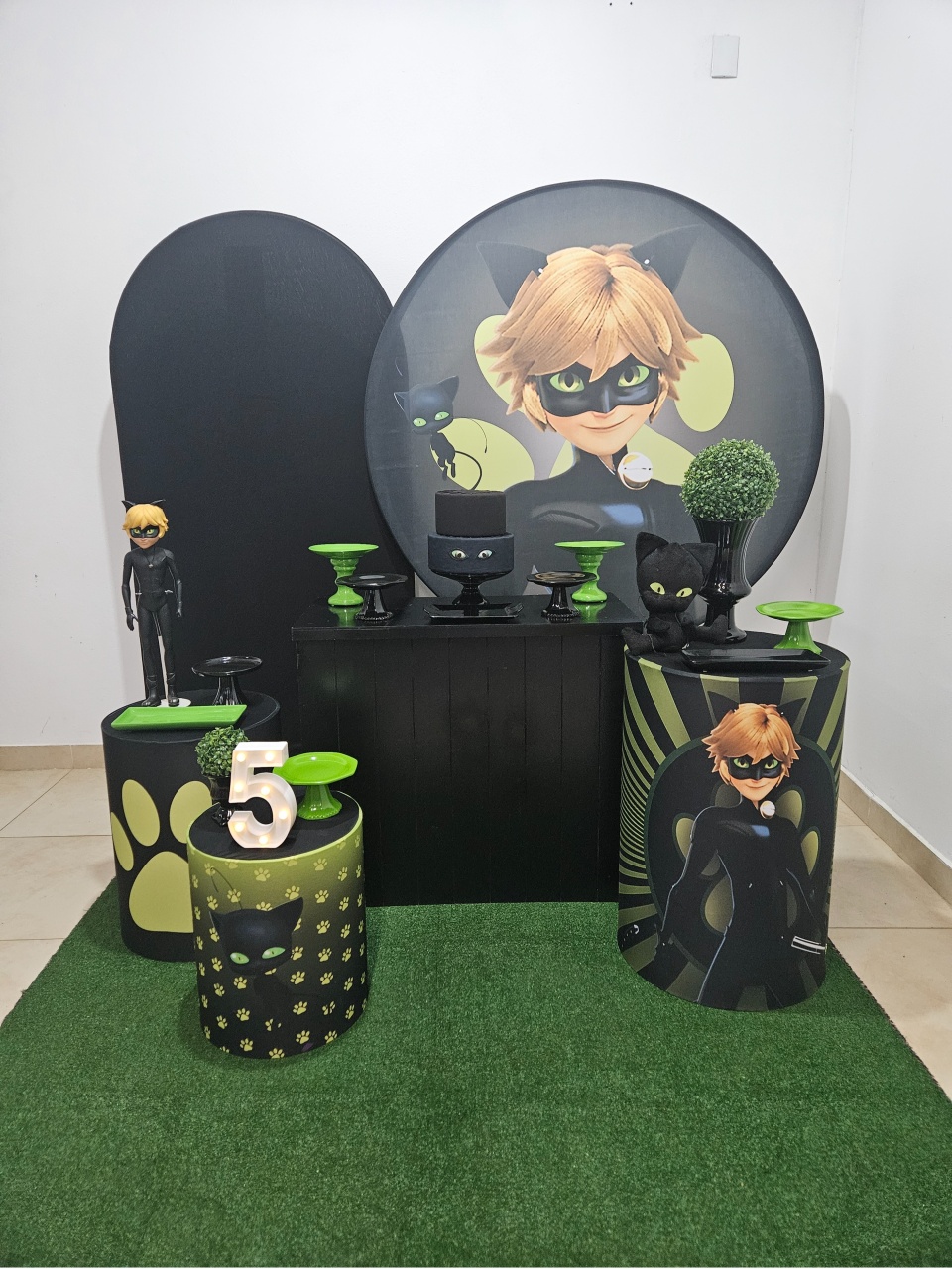 Kit Festa Facil G - Cat Noir - DecorFest