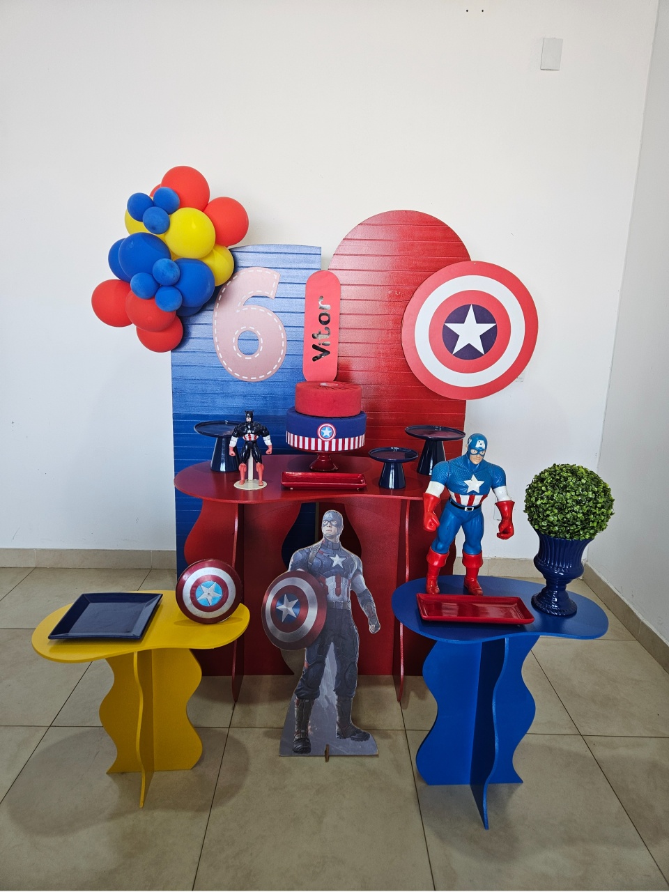 Kit Encanto - Capitão América - DecorFest