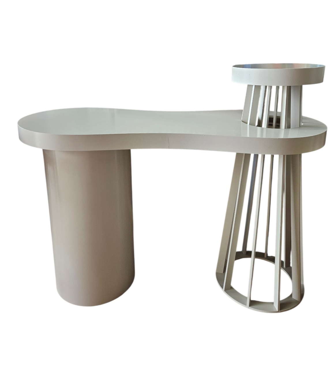 Mesa Orgânica 3 Em 1 - Areia - DecorFest