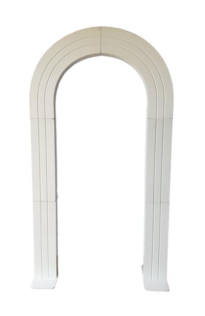 Painel Romano Vazado 3D Mdf Branco - DecorFest