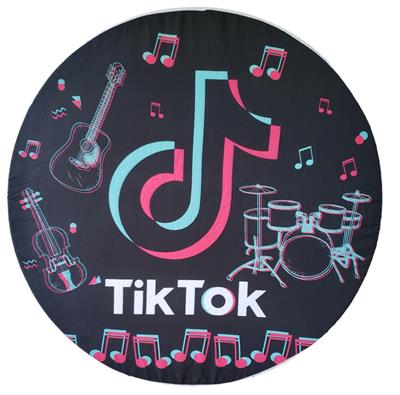 Painel Redondo Tik Tok - DecorFest