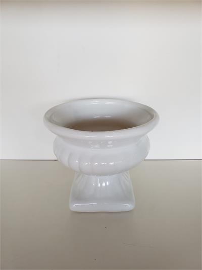 Vaso Branco M Louça - DecorFest