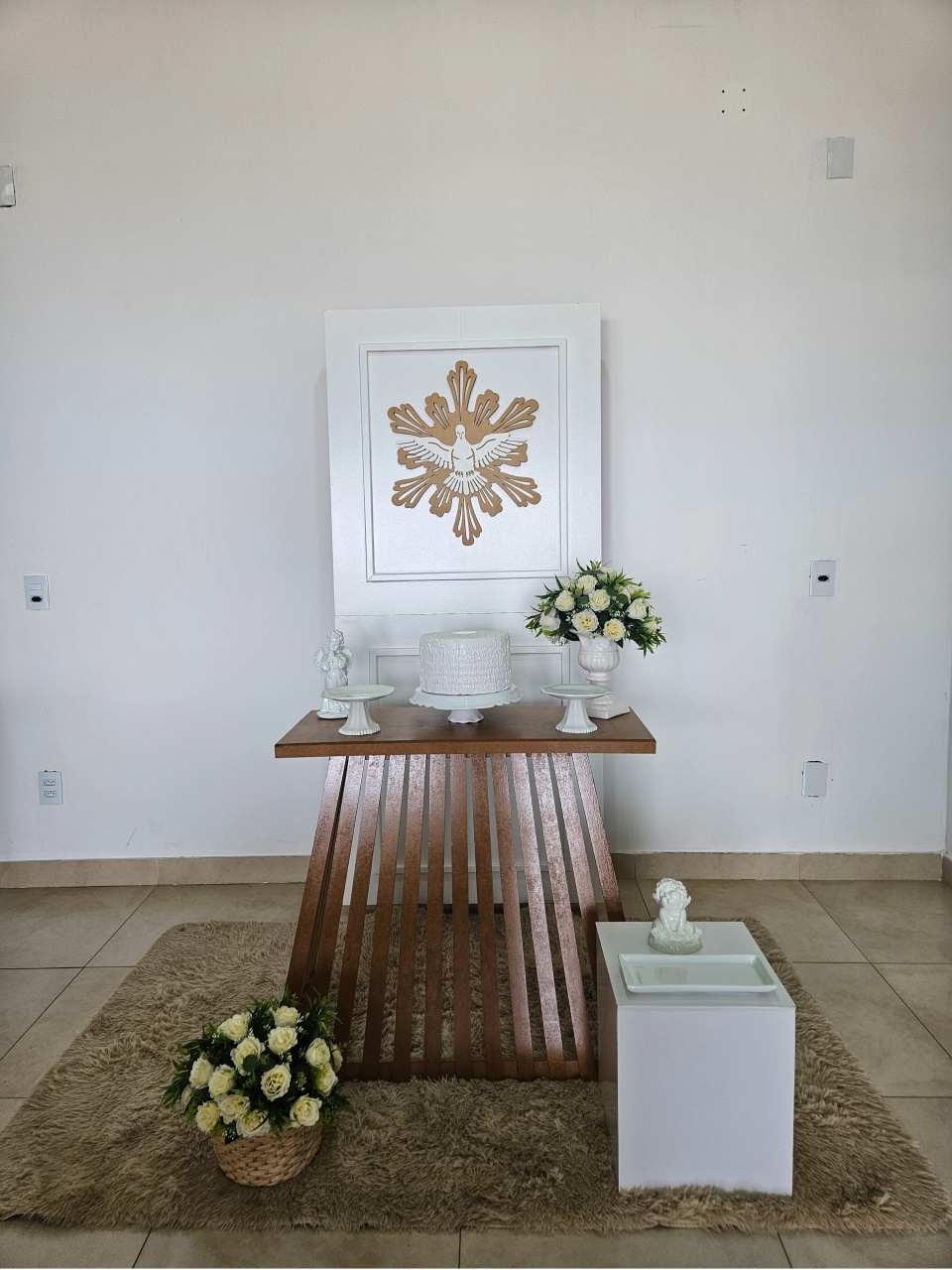 Kit Batizado - Com Cubo Branco - DecorFest