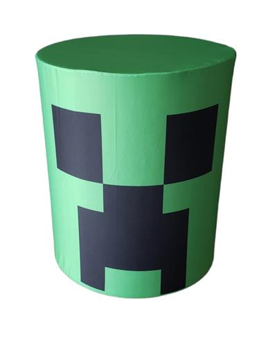Capa de Mesa Cilindro P - Minecraft - DecorFest