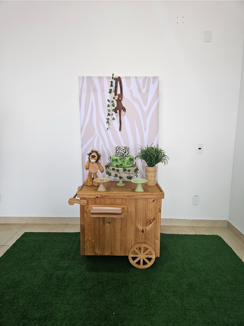 Kit Pocket Car - Safari Painel Zebra - DecorFest