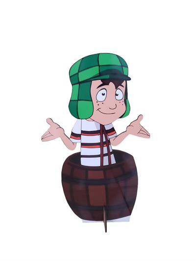 Display/ Totem de Chão Mdf - Turma Do Chaves - Chaves - DecorFest