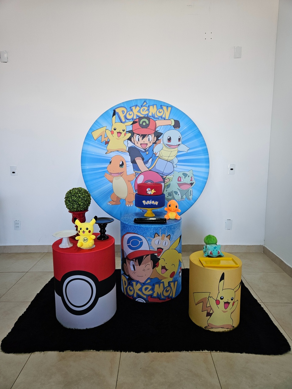 Kit Festa Facil P - Pokemon  - DecorFest