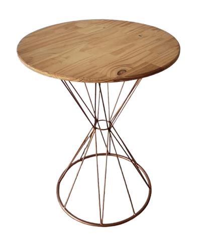 Mesa Diamante Ferro Rose M - DecorFest