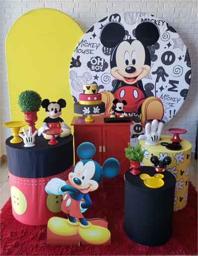 Kit Festa Facil G - Mickey - DecorFest