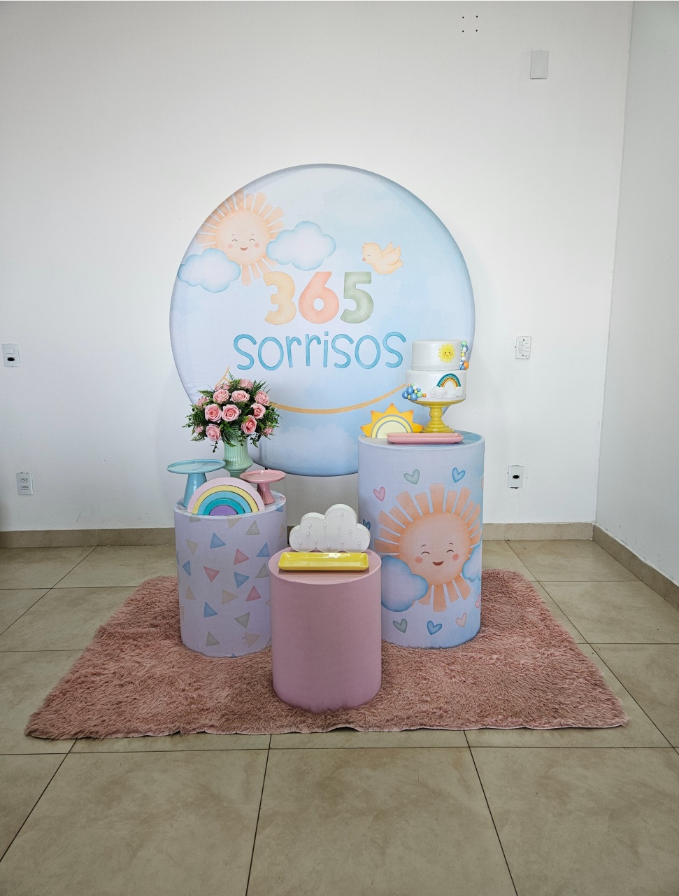 Kit Festa Facil P - 365 Sorrisos - DecorFest
