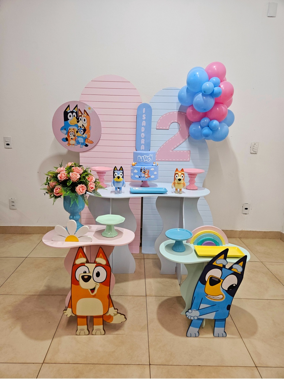 Kit Encanto - Bluey E Bingo - DecorFest